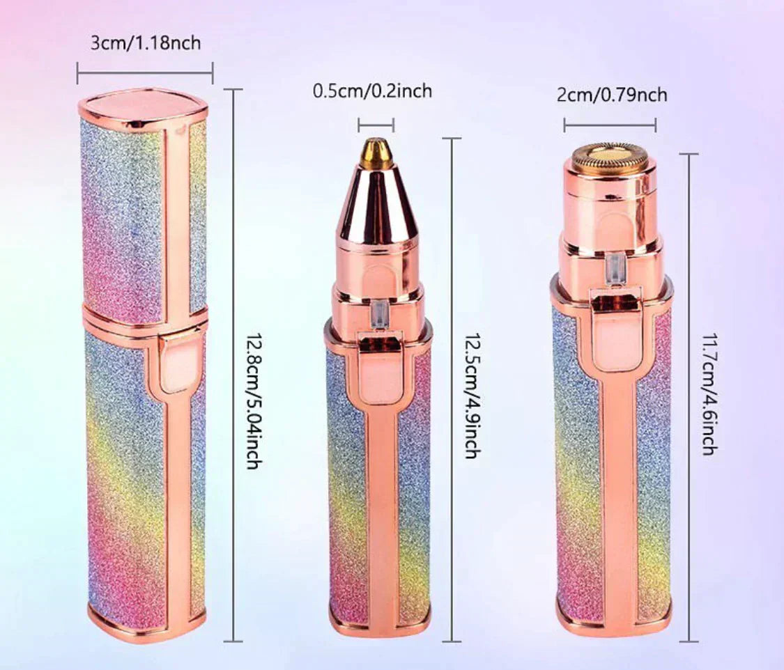 2-in-1 Eyebrow Trimmer & Hair Shaver