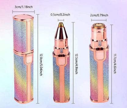 2-in-1 Eyebrow Trimmer & Hair Shaver