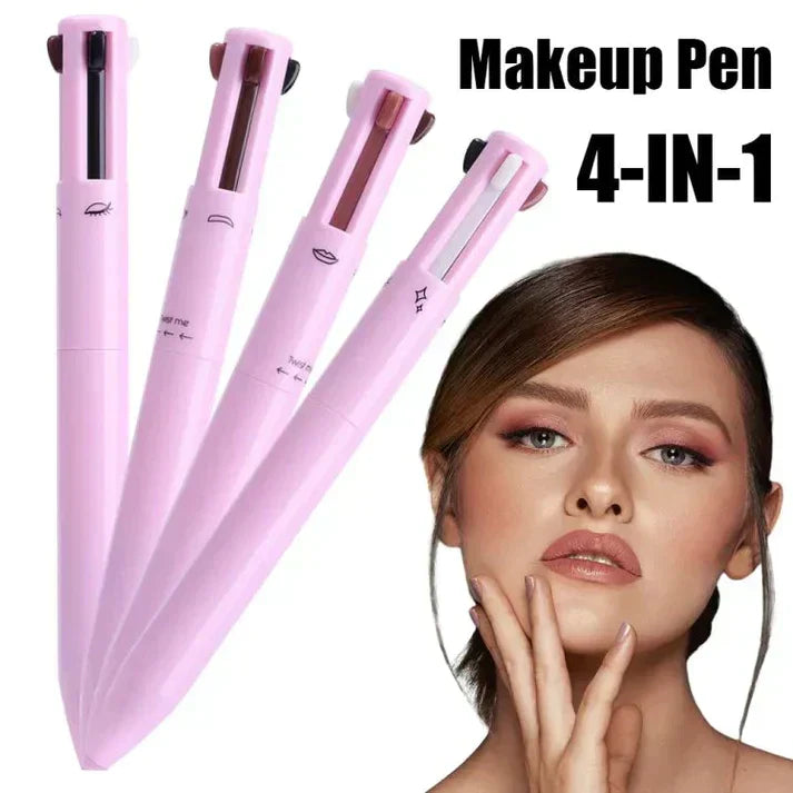 4-in-1 Makeup Pen - Waterproof & Long-Lasting