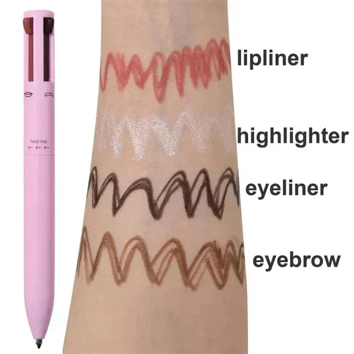 4-in-1 Makeup Pen - Waterproof & Long-Lasting