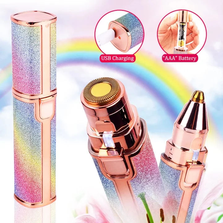 2-in-1 Eyebrow Trimmer & Hair Shaver