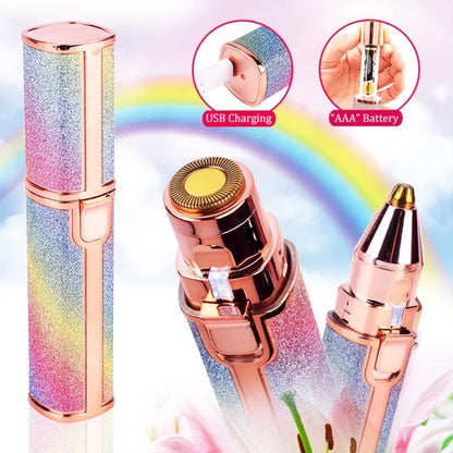 2-in-1 Eyebrow Trimmer & Hair Shaver