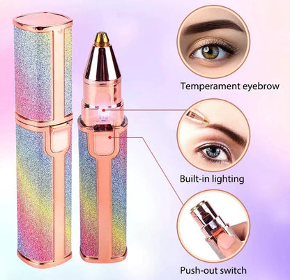 2-in-1 Eyebrow Trimmer & Hair Shaver