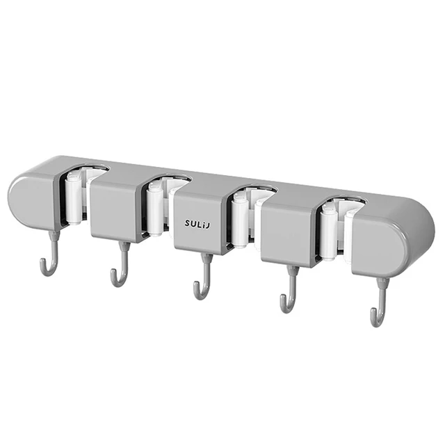 Wall-Mounted Mop Holder detail view