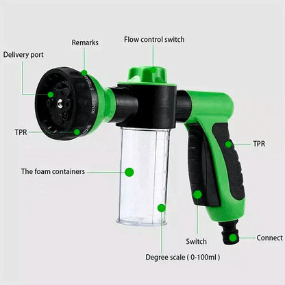 Multifunctional High-Pressure Car Wash Foam Water Gun